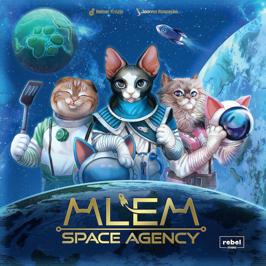 Board Game MLEM: Space Agency for 2-5 Players 8+ Years Old (EN) Rebel Games