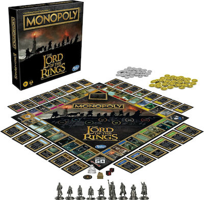 Hasbro Board Game Monopoly: The Lord Of The Rings Edition Ελληνική Έκδοση for 2-6 Players 8+ Years (EL)