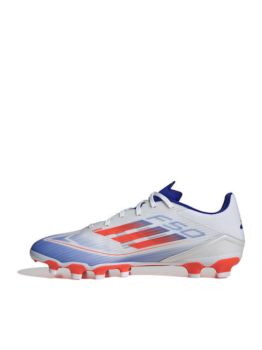 adidas F50 League MG Ποδοσφαιρικά Παπούτσια με Τάπες Cloud White / Solar Red / Lucid Blue
