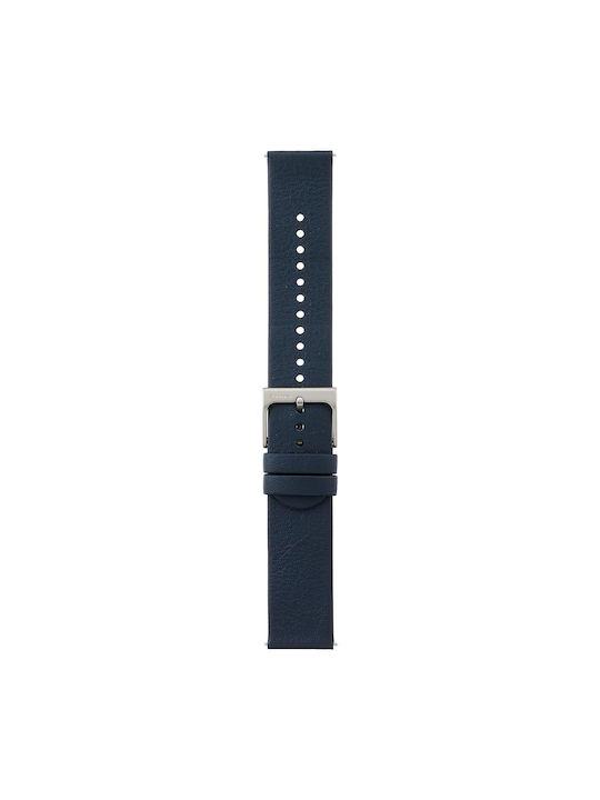 Suunto 22mm Каишка Кожа син гранит (Градски 6) SS050703000