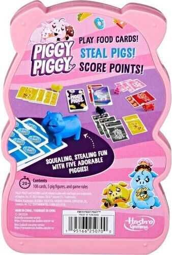 Board Game Piggy Piggy for 2-6 Players 7+ Years Old F8819 Hasbro
