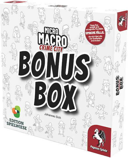 Game Expansion Micromacro: Crime City-bonus Box 12+ Years Old (EN) Pegasus Spiele