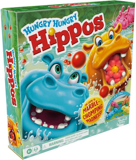 Brettspiel Hungry Hippos für 2-4 Spieler 4+ Jahre (GER) Hasbro