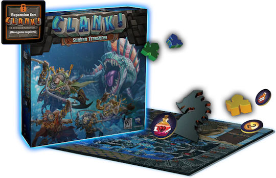 Επέκταση Παιχνιδιού Clank! Sunken Treasures για 2-4 Παίκτες 13+ Ετών (EN) Renegade Game Studios