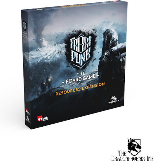 Разширение на играта Frostpunk Resources за 1-4 играчи 16+ години (EN) Glass Canon Unplugged