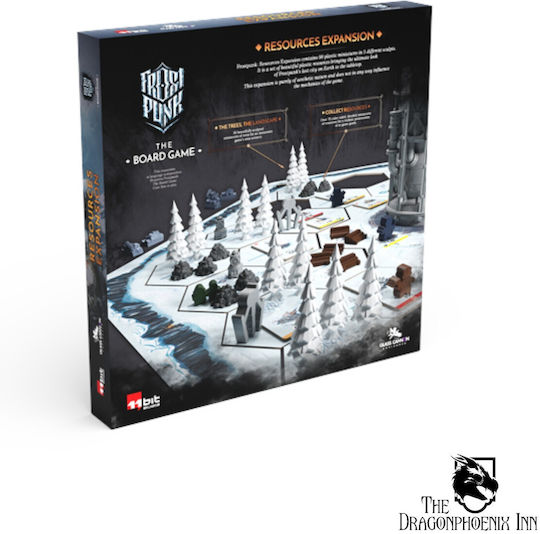 Разширение на играта Frostpunk Resources за 1-4 играчи 16+ години (EN) Glass Canon Unplugged