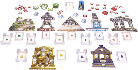 Board Game 7 Wonders: Architects (PL) for 2-7 Players 13+ Years Old (PL) Rebel Games