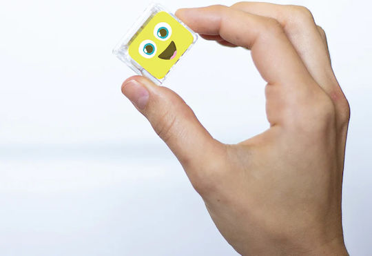 Sensory Light-up Toy Alex Glo Cube Yellow