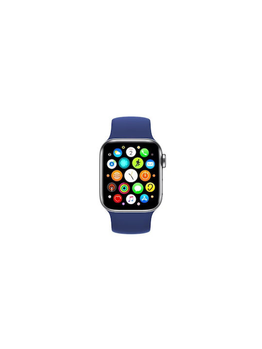 Mercury Armband Silikon Marineblau (Apple Watch 38/40/41/42mm)