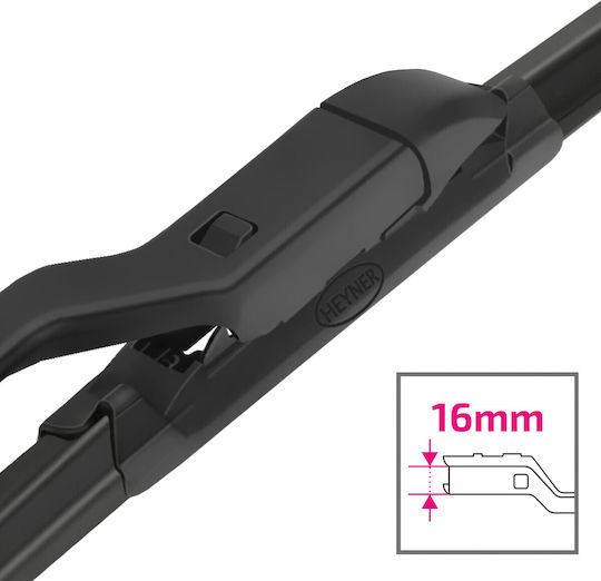 Heyner Windscreen Wiper Set Suitable Vw T-roc A11 July 2017 June 2024 Hybrid