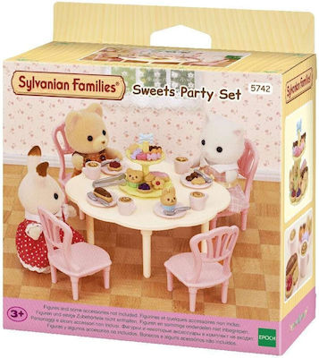 Epoch Toys Miniatur-Spielzeug Candy Party Sylvanianische Familien für 3+ Jahre