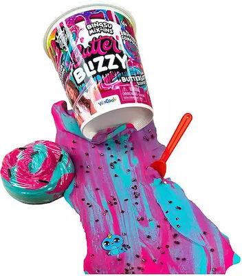 Gama Brands Schleim Fluffy Butter Blizzy für Kinder 4++ Jahre Erdnussbutter-Becher Duft