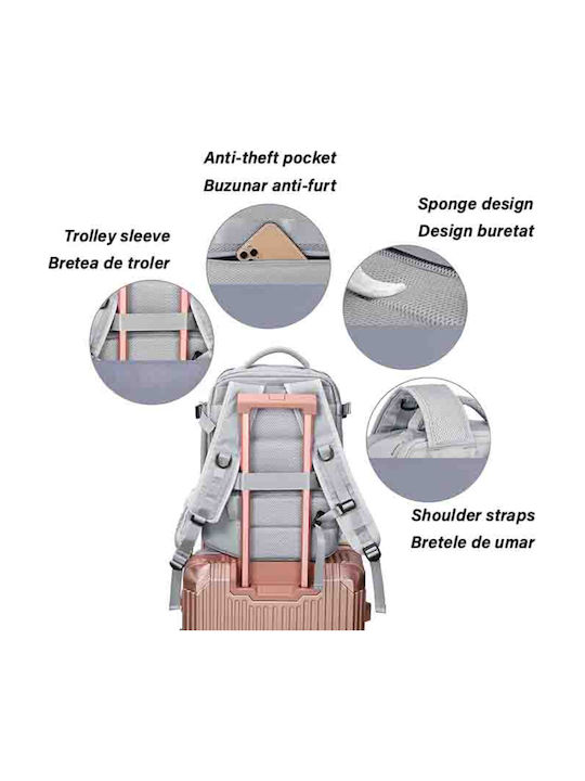 Quasar Backpack Αδιάβροχο 23lt Γκρι