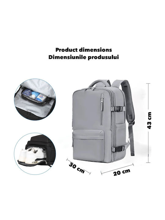 Quasar Backpack Αδιάβροχο 23lt Γκρι