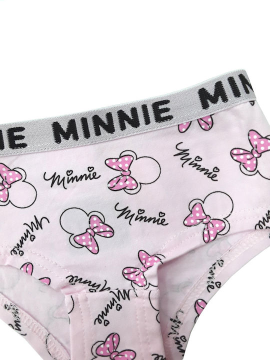 E PLUS M Minnie Kids' Brief Pink Bows