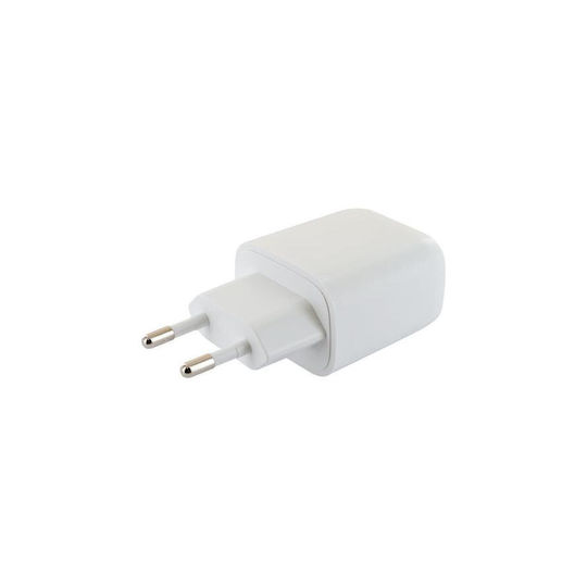 Schwaiger Ladegerät ohne Kabel mit USB-A Anschluss und USB-C Anschluss Weißs (LAD260512)