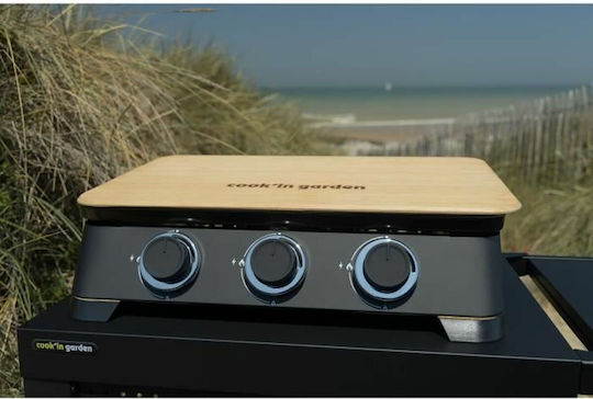 Cook in Garden Dune 70 Portable Gas Grill with 3 pcs 6kW