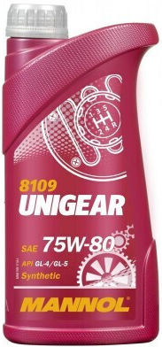 Mannol Motor Oil for Manual Transmission and Differential 75W-80 1L