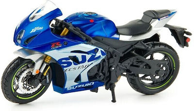 Bburago Motorcycle 1:18 Suzuki GSX-R1000 R 2021 Blue for 3++ Years