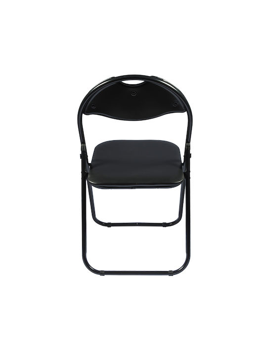 Scaune Bucătărie Pliabile Negru 1buc 38.5x43x79buc