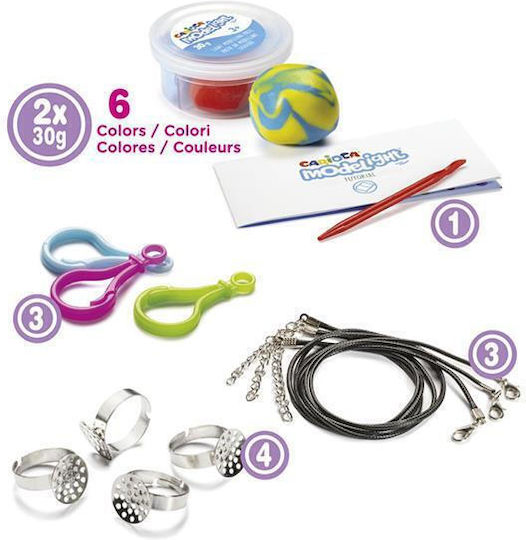 Carioca Jewelry Making Children's Clay Set Multicolourς 43327