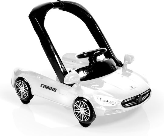 Cangaroo Cabrio Baby Walker with Music for 6+ Months White