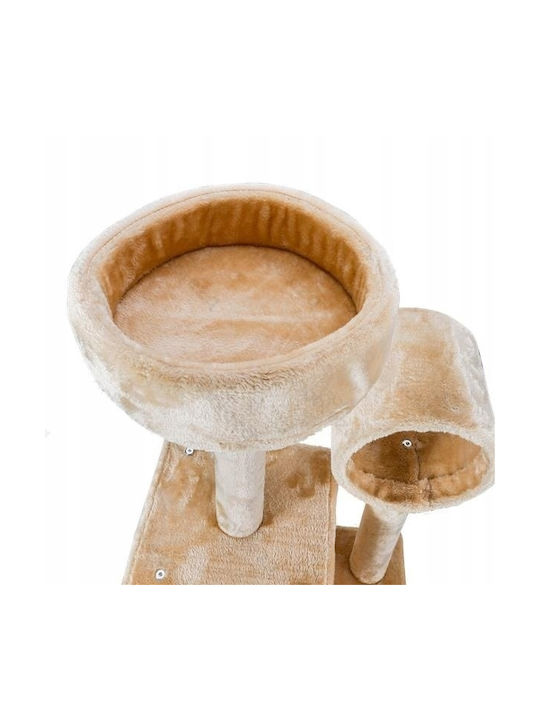 Nobleza Ονυχοδρόμιο Γατόδεντρο Beige L49*w49*h133cm Nobleza Ονυχοδρόμιο Γατόδεντρο Beige L49*w49*h133cm