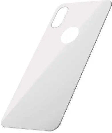 Baseus Iphone Xs Max 0.3 Mm Full Coverage Curved T-glass Rear Protector White Sgapiph65-bm02