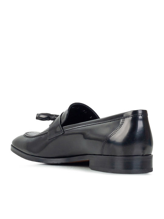 Mocasini barbati Black Spazzolat