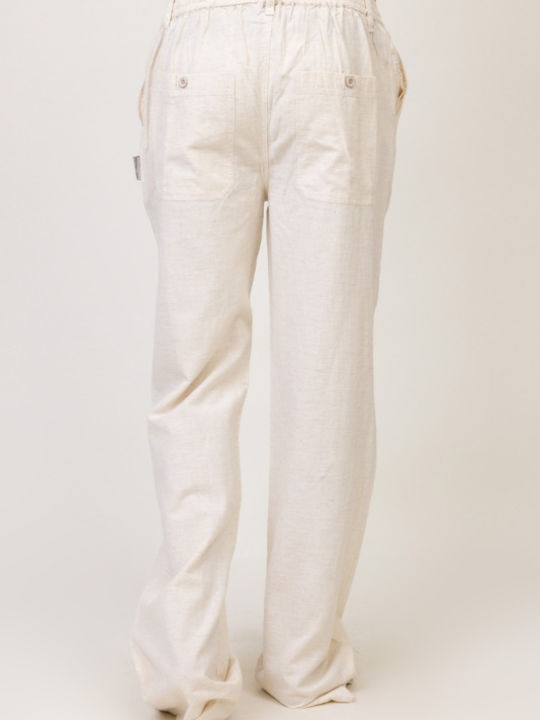 Natural Line Men's Trousers ecru