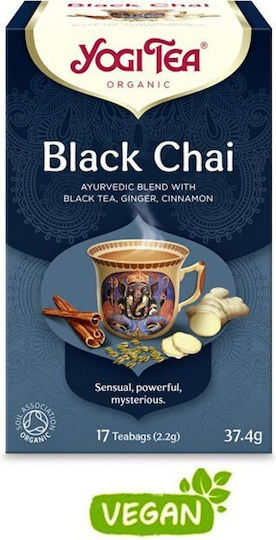 Yogi Tea Μαύρο Τσάι Βιολογικό Προϊόν 17 Φακελάκια 30gr