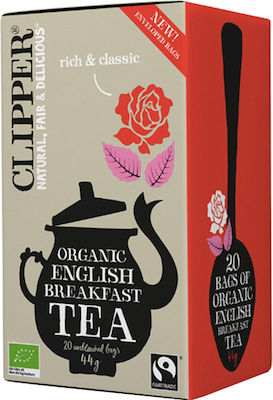 Clipper Organic Black Tea English Breakfast 20 Bags 44gr 20pcs