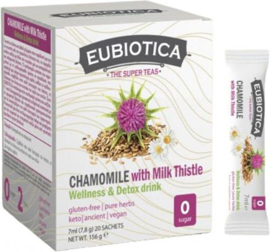 Eubiotica Τσάι Wellness & Detox Tea 20 Φακελάκια