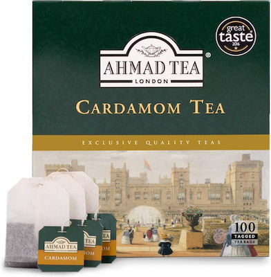 Ahmad Tea Schwarz Tee 100 Beutel 1Stück mit Aroma Kardamom