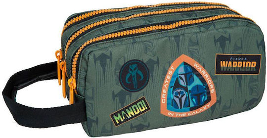 Schüler Federmäppchen Drei Reißverschlüsse Coolpack Primus Mandalorian