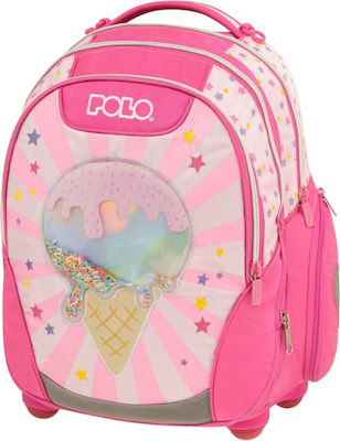 Rucsac cu troler Polo Base-free Ice Cream 2024 901007-8273 6 ani + 52.00 X 39.00 X 25.00 cm