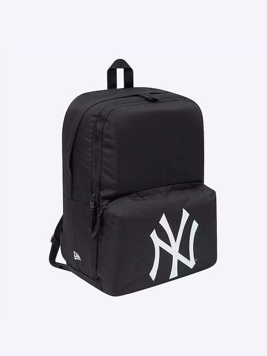 New Era New York Yankees Mlb Multi Compartment Black Stadium Backpack 60503791 17 Litre Black One Size