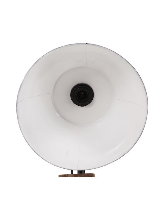 vidaXL Floor Lamp H120xW45cm. with Socket for Bulb E27 Black