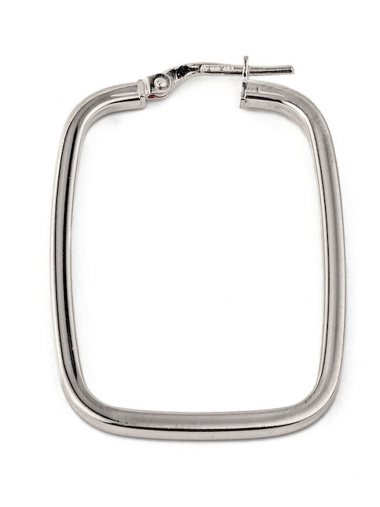 George Art Jewels Earrings Hoops made of Silver