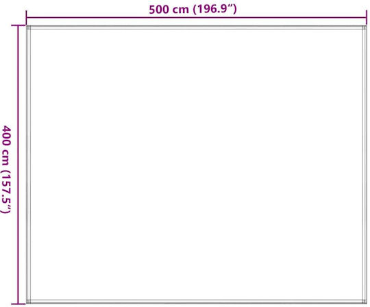 Χαλί Σκηνής Άμμου 400x500 Εκ Hdpe 400 X 500 Cm