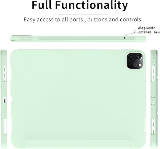 Revomag Husă Flip Cover Verde Menta Verde Pentru iPad Air 13" 2024/2025/2026