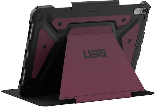 UAG Folio Metropolis Se Flip Cover Durable Burgundy for iPad Air 2013 9.7" / iPad Air 11" 2024/2025/2026