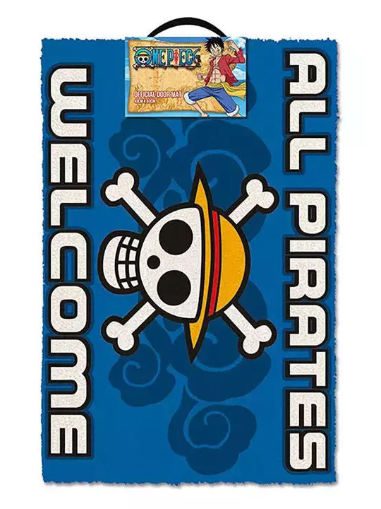 Pyramid International Covor de Intrare One Piece Albastru 40x60buc