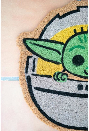 Grupo Erik Entrance Mat made of Coir Star Wars The Mandalorian The Child Multicolour 40x60cm