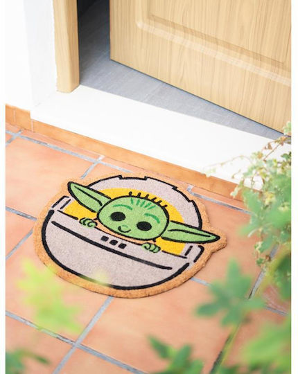 Grupo Erik Entrance Mat made of Coir Star Wars The Mandalorian The Child Multicolour 40x60cm