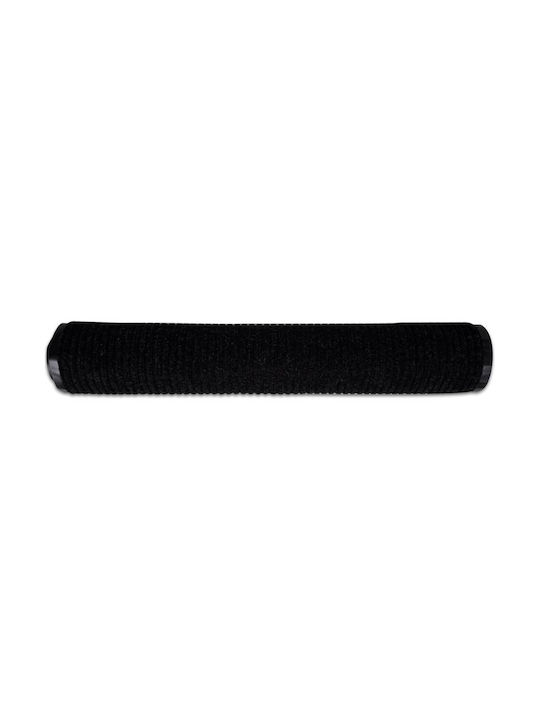 vidaXL Entrance Mat Straw with Anti-slip Backing Black 160x220cm