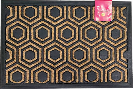 Viosarp Fußmatte Eingangs Kokosnuss Braun 40x60cm VC055 Braun