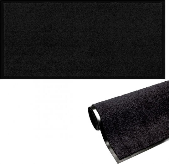 Atmosphera Entrance Mat made of Rubber Black 80x150cm