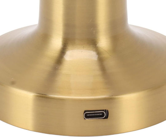 Dekorative Lampe Gold