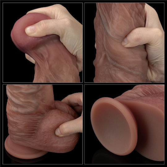 Lovetoy Ρεαλιστικό Dildo Καφέ 27cm